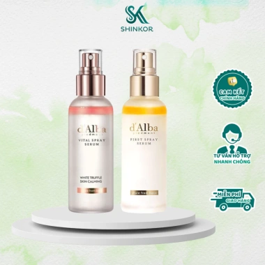 Serum Xịt dAlba First Spray 100ml Khoáng Cấp ẩm Dưỡng Da Căng Bóng 489k 2