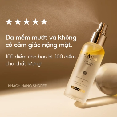 Serum xịt khoáng d'Alba White Truffle 50ml-100ml Dưỡng ẩm Chống lão hoá 319k 3