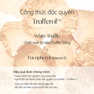 Serum xịt khoáng d'Alba White Truffle 50ml-100ml Dưỡng ẩm Chống lão hoá 319k 5