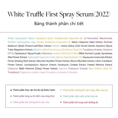 Serum xịt khoáng d'Alba White Truffle 50ml-100ml Dưỡng ẩm Chống lão hoá 319k 7