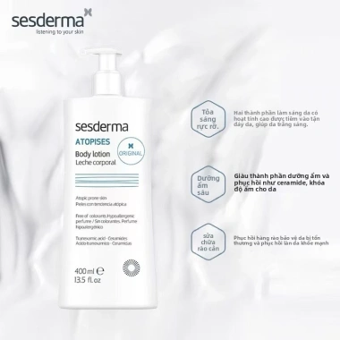 Sesderma Tây Ban Nha Body Lotion 400ml Niacinamide Dưỡng Ẩm và Làm Trắng Toàn Thân - Bán Buôn Daigou Giá Ưu Đãi 157k 3