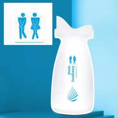 Set 04 Túi Đi Tiểu Khẩn Cấp 700ml Dùng Một Lần, Nhỏ Gọn, Không Gây Mùi, Dành Cho Nam Nữ Xe Tắc Đường