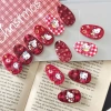 Set 06 Sticker Charm gắn dép Hello Kitty đỏ tài lộc - Đón Tết 2.026 giá 9.980₫