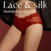 Set 1-3 Quần Lót Ren Nữ Cao Cấp Su Lụa Ren hoa Thoáng mát Plus Size M-XL Xiagunai 2.438