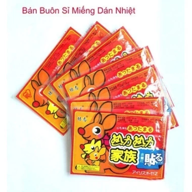 Set 10-20 miếng Dán Giữ Nhiệt Cơ Thể và Bàn Chân - Dán Nóng Sưởi Ấm Đèn Đỏ, Giá 39.900₫