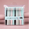 Set 10 Bàn Chải Đánh Răng Hàn Quốc Kháng Khuẩn, có nắp và túi zip Giá 20.000 VND