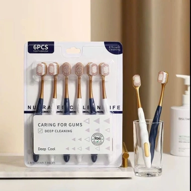 Set 10 bàn chải Hàn Quốc + túi đựng - Giá chỉ 19.900đ, ưu đãi siêu tiết kiệm