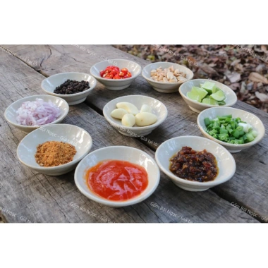 Set 10 Chén Gốm Men Kem Cổ 7cm - Chén Bánh Bèo, Chấm, Đựng Gia Vị, Nước Mắm - Lái Thiêu 45.000