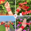 Set 10 Decal cờ đỏ sao vàng dán mặt, má - Tem cờ Tổ Quốc, dùng cho bóng đá, chào mừng 2/9, chỉ 8.000đ 2