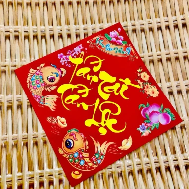 Set 10 Decal Tấn Tài Tấn Lộc Dán dưa hấu, bưởi, bánh chưng, bánh tết - Tết 19.000đ