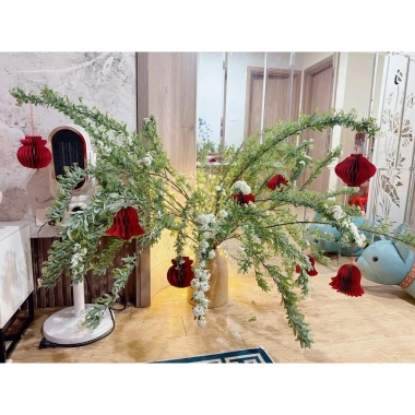 Set 10 đèn lồng giấy đỏ giá rẻ - Trang trí Tết, lễ hội, quán cafe, nhà cửa - 60.000đ 7