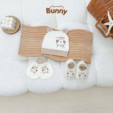 Set 10 Đôi Bao Tay, Bao Chân, Mũ Bunny Sơ Sinh Petit Bảng Màu In Hình Siêu Xinh - Giá Ưu Đãi 373.500₫ 8