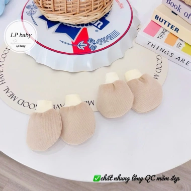 Set 10 Đôi Bao Tay Nhung Lông Siêu Mềm Mại, Ấm Áp Cho Bé - Giá ưu đãi 265.500₫ 3