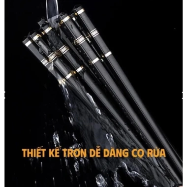 Sét 10 đôi đũa nhựa cô tiên chịu nhiệt, chống mốc, không cong vênh, chỉ 33.000đ