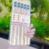 Set 10 Đôi Đũa Tre Chống Nấm Mốc An Toàn Không Trơn Trượt - 39.000đ