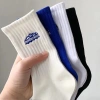 Sét 10 Đôi Tất Vớ Nam Nữ Cao Cổ, Vải Mềm Dày Thoáng Khí, Giá Chỉ 34.000 2
