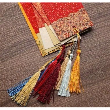 Set 10 giấy xuyến viết thư pháp 7×21cm kèm tua rua treo trang trí giá ưu đãi 49.000₫ 6