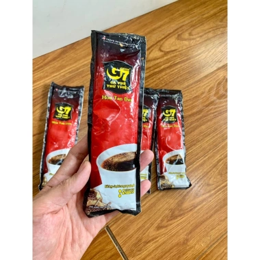 Set 10 gói cà phê G7 hòa tan đen 30g dùng trên máy bay - giảm còn 67.500đ