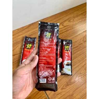 Set 10 gói cà phê G7 hòa tan đen 30g dùng trên máy bay - giảm còn 67.500đ 3 Set 10 gói cà phê G7 hòa tan đen 30g dùng trên máy bay - giảm còn 67.500đ 3
