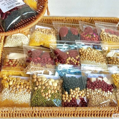 Set 10 Gói Cháo Hạt Mix 5 Loại 50g - Ăn Sáng, Gạo Nếp & Gạo Tẻ, Giá 18.000 VND