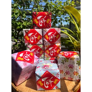 Set 10 gói Cốm Gừng Nếp 3 Tháng Phân Thiệt - Cốm Ngày Tết, Giá 430.000đ