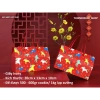 Set 10 hộp giấy đựng bánh dứa, bánh kẹo Tết song mã Phát Lộc size Trung 4