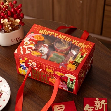 Set 10 hộp giấy quà Tết cao cấp - Túi đựng bánh mứt, giá ưu đãi 160.000đ 3