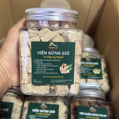 Set 10 hũ 300g Viên Gừng, Viên Ngậm, Trà Gừng Gió – Vị Tây Nguyên, Thơm Cay Ấm Lòng, Giá 799.000₫