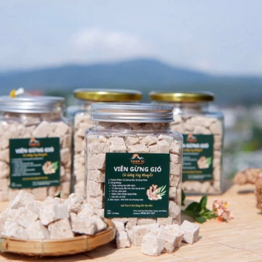 Set 10 hũ 300g Viên Gừng, Viên Ngậm, Trà Gừng Gió – Vị Tây Nguyên, Thơm Cay Ấm Lòng, Giá 799.000₫
