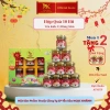 Set 10 Hũ Yến Ngọc Khánh Tổ Yến Chưng Sẵn 35% 70ml Vị Hồng Sâm Quà Tết Quà Biếu Tặng Bé