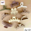 Set 10 kẹp tóc càng cua size to - Siêu bền, giữ tóc chắc, giảm giá 15.000₫ 3