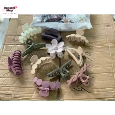 Set 10 kẹp tóc càng cua size to - Siêu bền, giữ tóc chắc, giảm giá 15.000₫