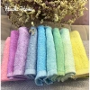 Set 10 khăn lau đa năng cotton 28x28cm 10 màu – Nhà hàng, khách sạn, trẻ em – Giá 46.749₫ 2
