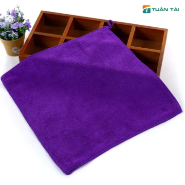 Set 10 khăn lau đa năng Tuấn Tài 25x25cm sợi microfiber cấp giảm còn 41.212 VND