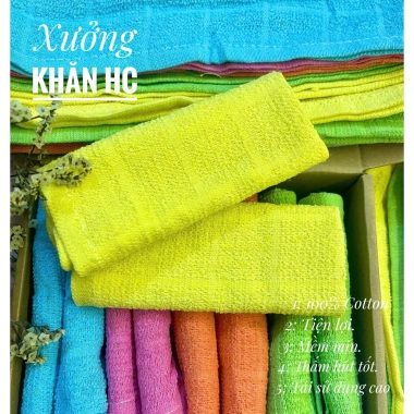 Sét 10 khăn lau đa năng vuông màu vàng 28x28cm - Thấm hút nhanh, dùng cho bếp, bàn, ghế, giá 31.500đ