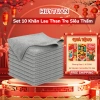 Set 10 Khăn Than Tre Lau Bếp Đa Năng - Siêu Thấm Hút, Giá Chỉ 6.500 VND