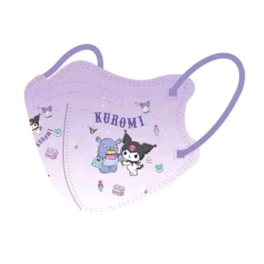Sét 10 khẩu trang dùng 1 lần cho bé 4-9 tuổi, hình hoạt hình dễ thương, chỉ 20.000₫ 2