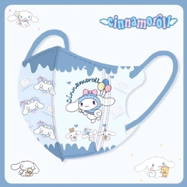 Sét 10 khẩu trang dùng 1 lần cho bé 4-9 tuổi, hình hoạt hình dễ thương, chỉ 20.000₫ 4