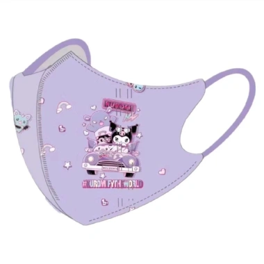 Sét 10 khẩu trang dùng 1 lần cho bé 4-9 tuổi, hình hoạt hình dễ thương, chỉ 20.000₫ 5