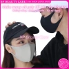 Set 10 khẩu trang vải poly 3D cao cấp màu trơn, bền đẹp, chống nắng bụi, tái sử dụng - 16.000₫ 9