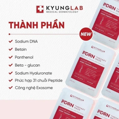 Sét 10 Mặt Nạ Kyunglab PDRN Therapy 25ml – Cấp ẩm, Phục hồi Da, Giá 70.000đ 2 Sét 10 Mặt Nạ Kyunglab PDRN Therapy 25ml – Cấp ẩm, Phục hồi Da, Giá 70.000đ 2