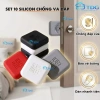SET 10 miếng dán chống va đập cửa silicon cao cấp giảm ồn bảo vệ tường đa năng