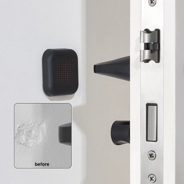 SET 10 miếng dán chống va đập cửa silicon cao cấp giảm ồn bảo vệ tường đa năng