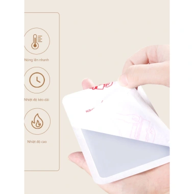 Set 10 miếng dán giữ nhiệt chuột, túi sưởi ấm giảm đau bụng kinh - Giá 34.000đ 7