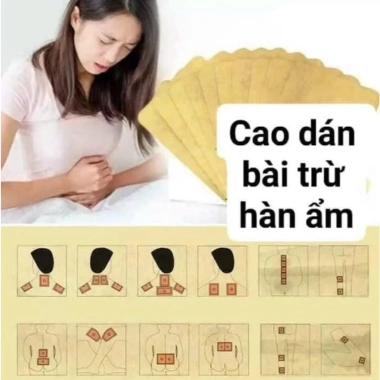 Set 10 miếng dán gừng thiên nhiên - Giữ ấm, giảm đau cổ vai gáy, khớp, kinh - 19.000đ
