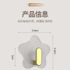 Set 10 móc acrylic treo tường ngôi sao vân sọc, tiện dụng, free ship 45.000₫ 4