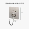 Set 10 Móc Thép Dán Tường Inox 304 - Chống Gỉ, 10KG, Dán Bề Mặt Không Khoan - 19.000 VND 8