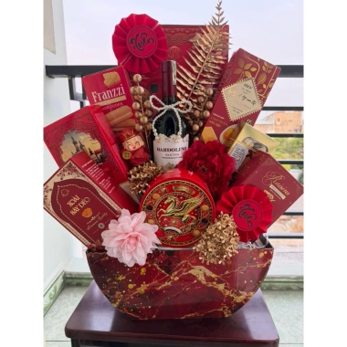 Set 10 món Giỏ Quà Tết Cao Cấp 2.026 - Hoả Tốc 2h Sg, Giá Ưu Đãi 780.000đ 3