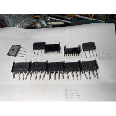 Set 10 Nhôm Tản Nhiệt Diode Cầu Chỉnh Lưu AC-DC - Giá chỉ 75.000 VNĐ, giảm ngay