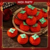 Set 10 Quả Hồng Giấy + Dây Treo, Trang Trí Tết, Lồng Đèn, Chụp Ảnh - Giá 32.000đ 7